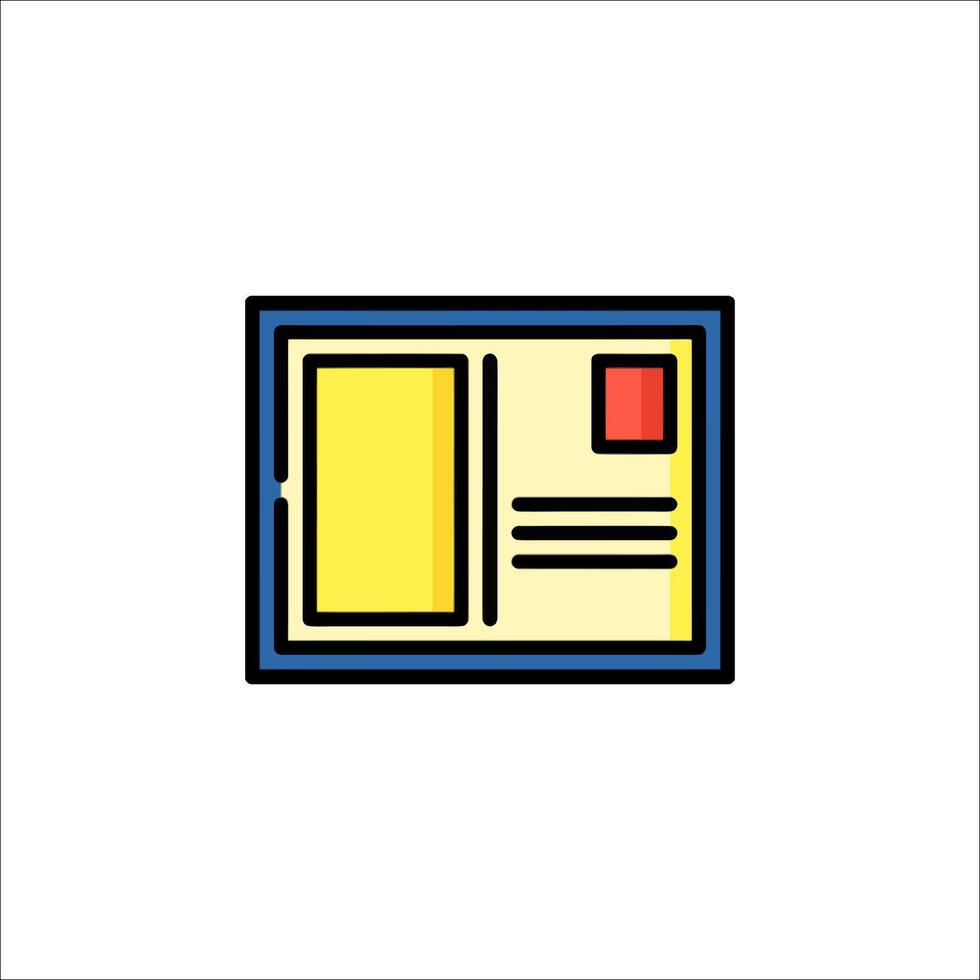 A book icon on a white background vector