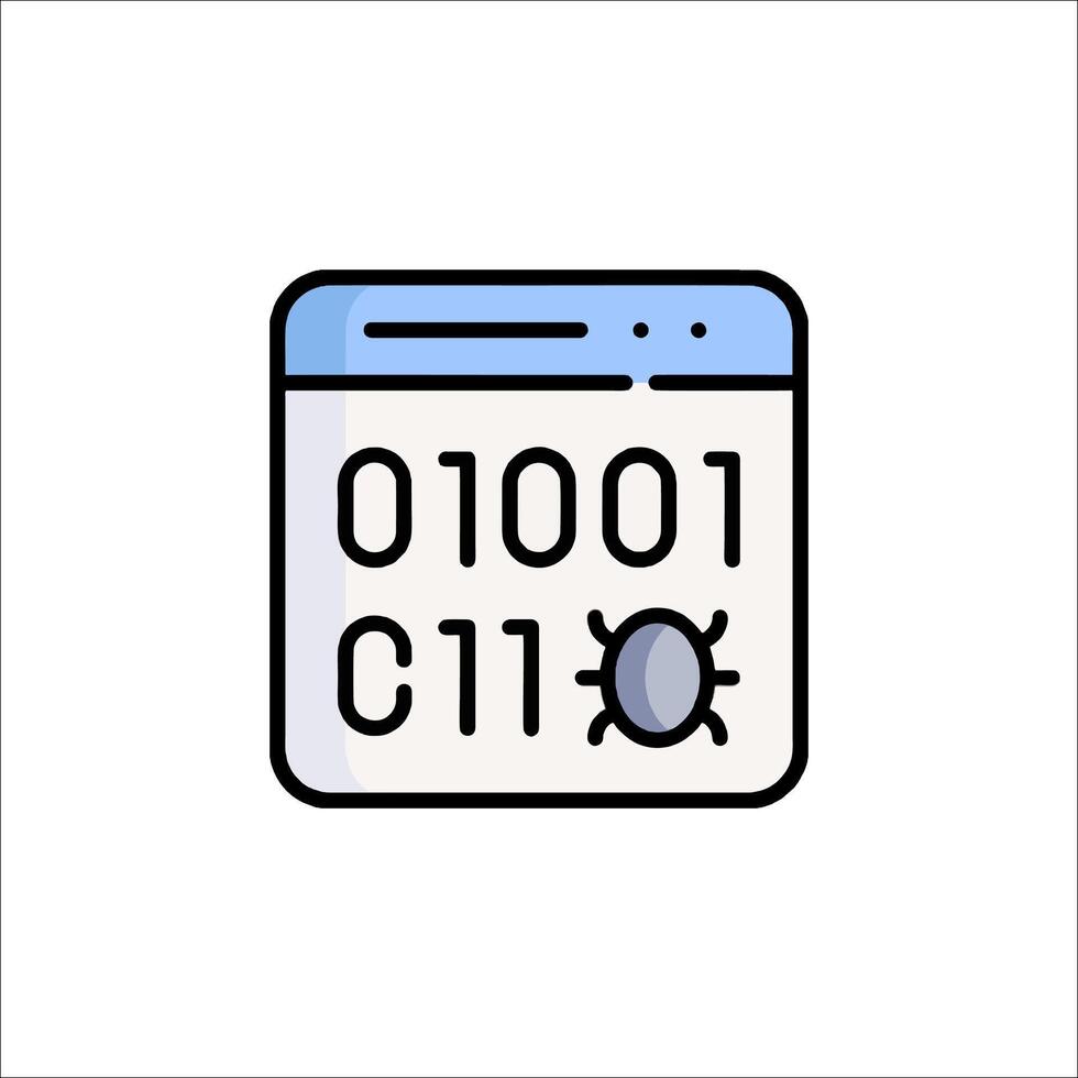 A calendar with the date and time on it vector