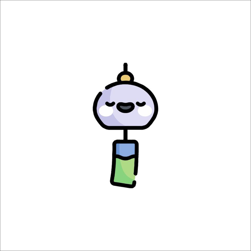 A cartoon character holding a small ball vector