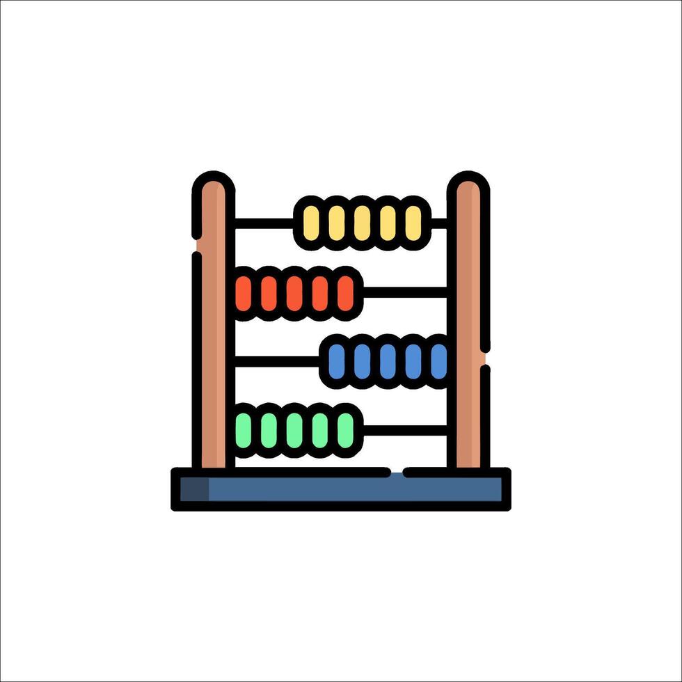 Abacus icon illustration vector