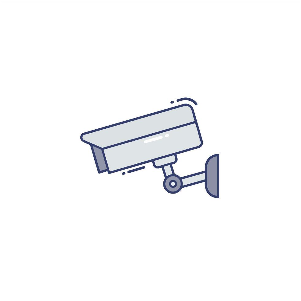Security camera icon illustration vector