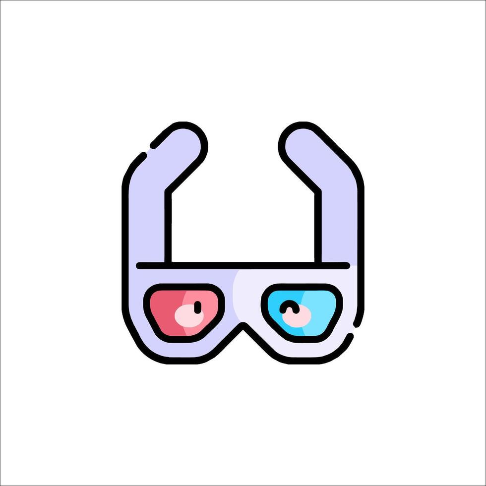 3d glasses icon, 3d glasses icon, 3d glasses icon, 3d glasses icon vector