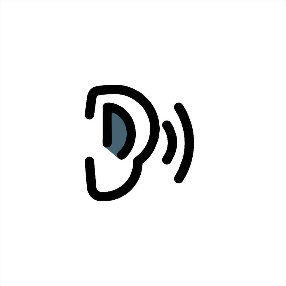 A simple icon of a person with a microphone vector