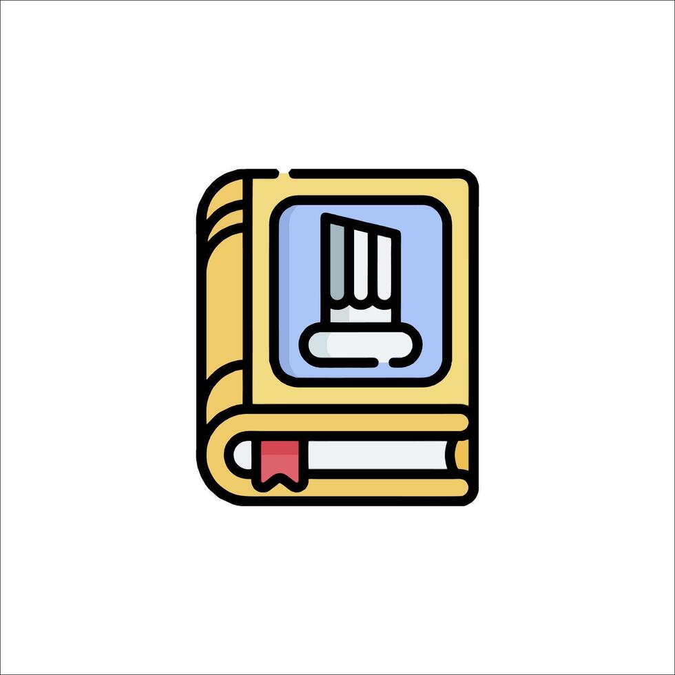 Book icon illustration vector