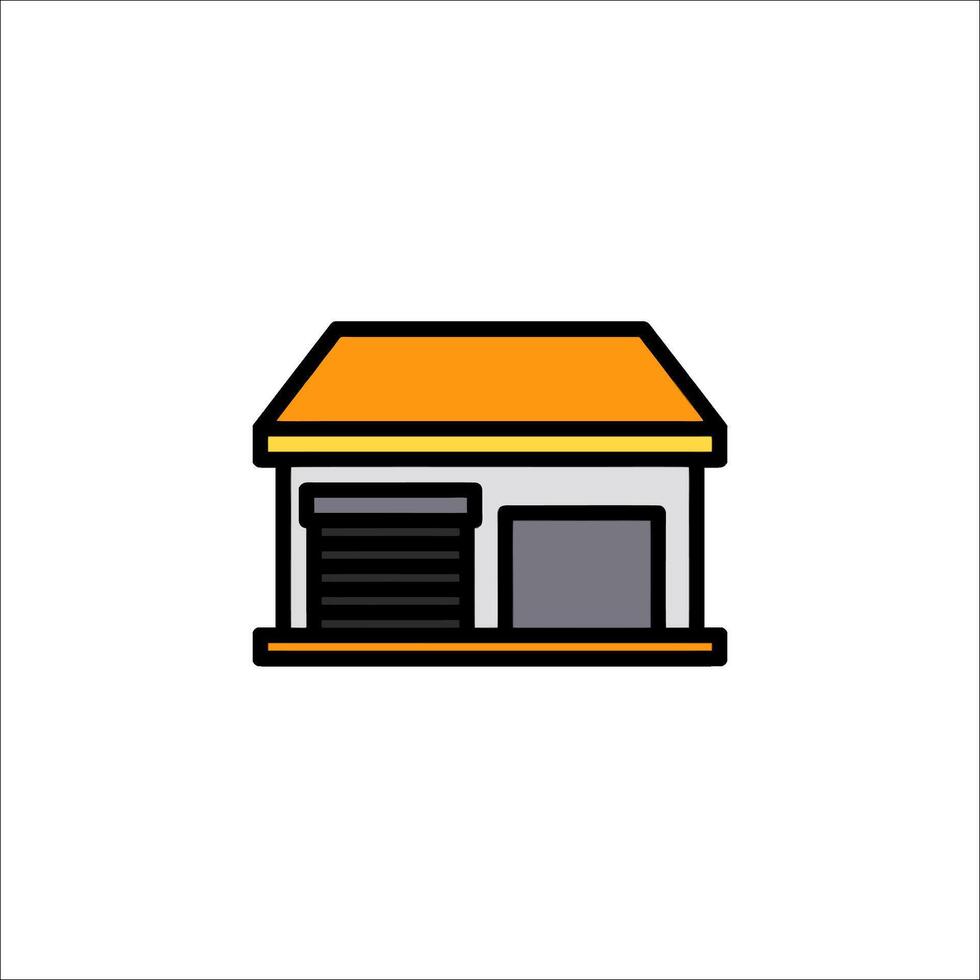 A store icon on a white background vector