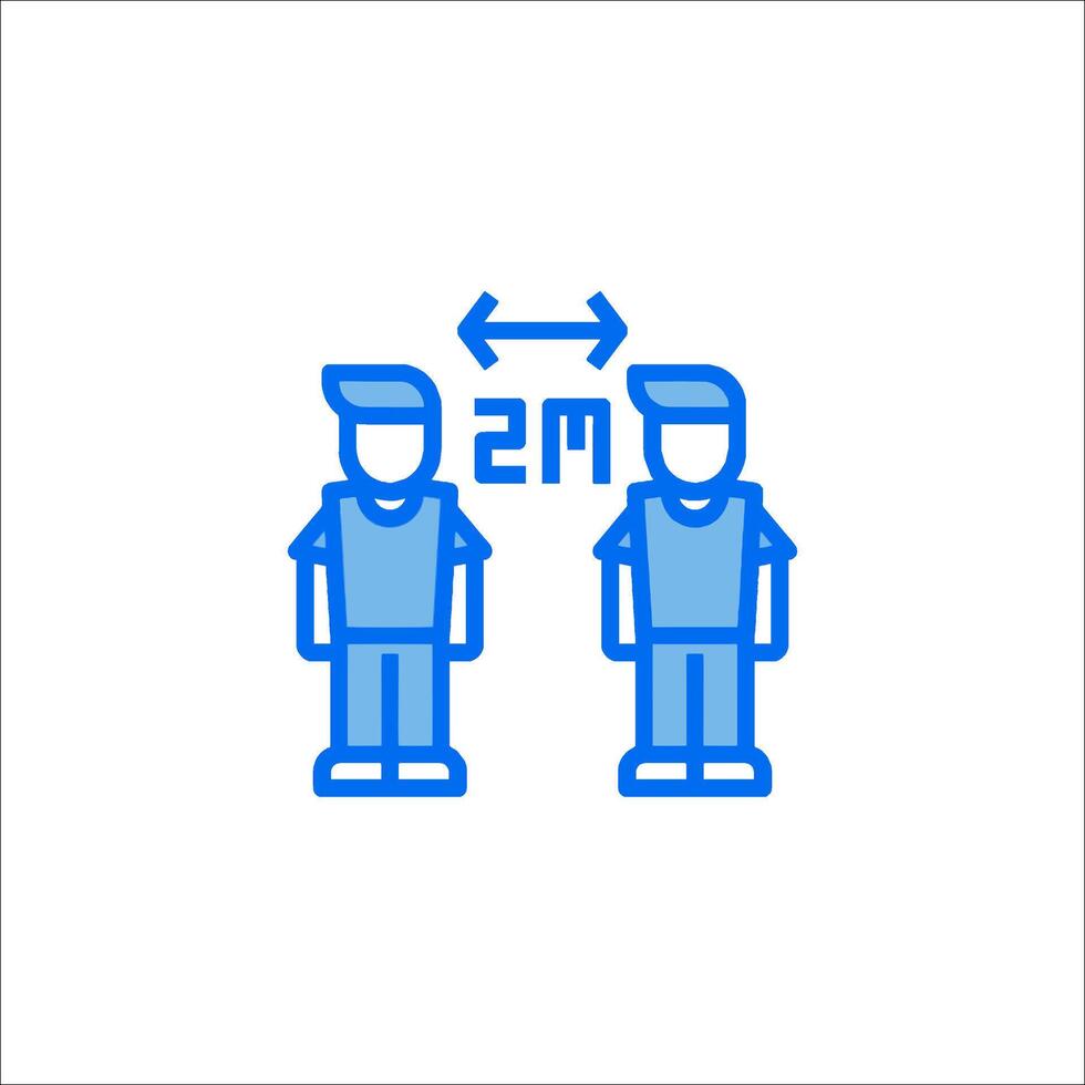Two people are standing next to each other, one is holding a sign that says m vector