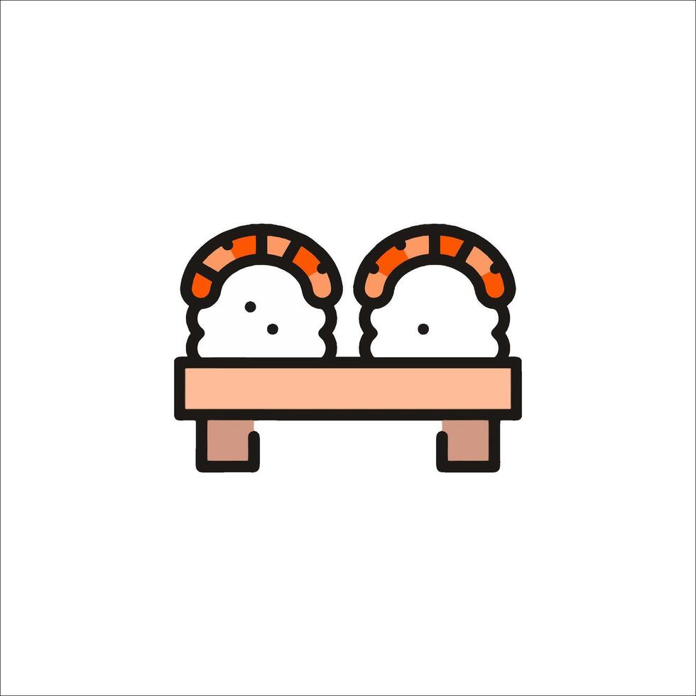 Two people sitting on a bench with a plate of food vector