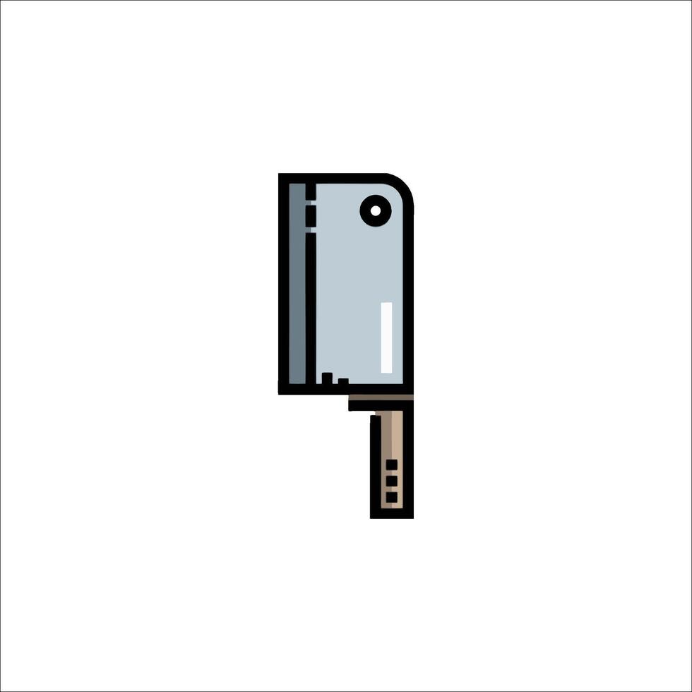 A knife icon on a white background vector