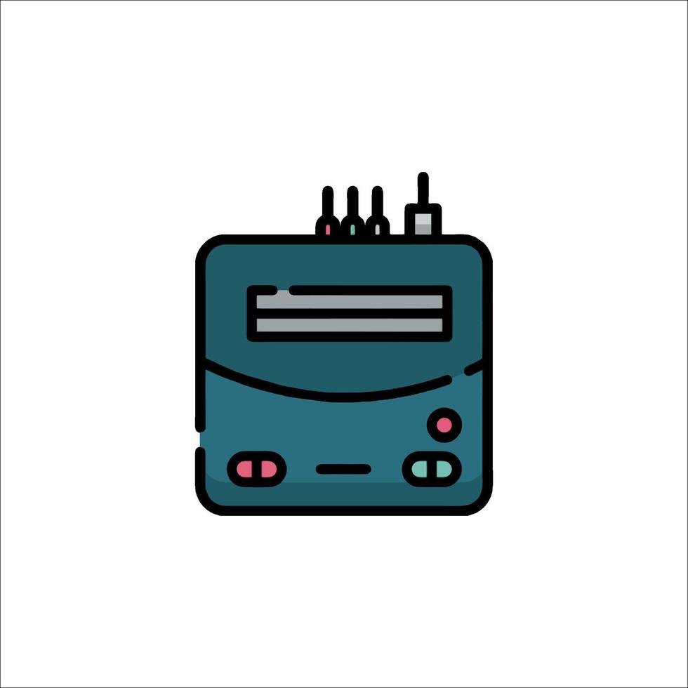 A game console icon on a white background vector