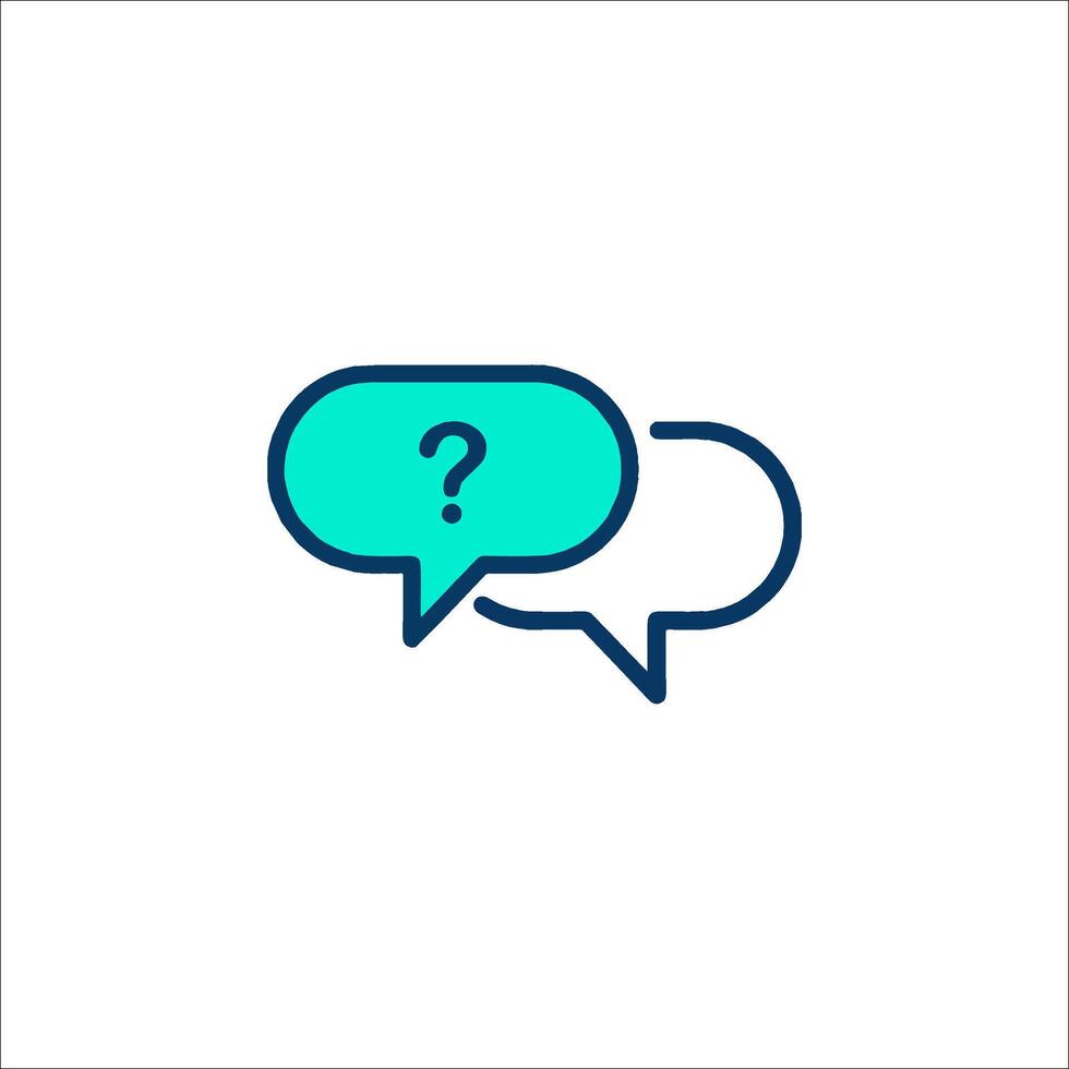 Question mark icon illustration vector