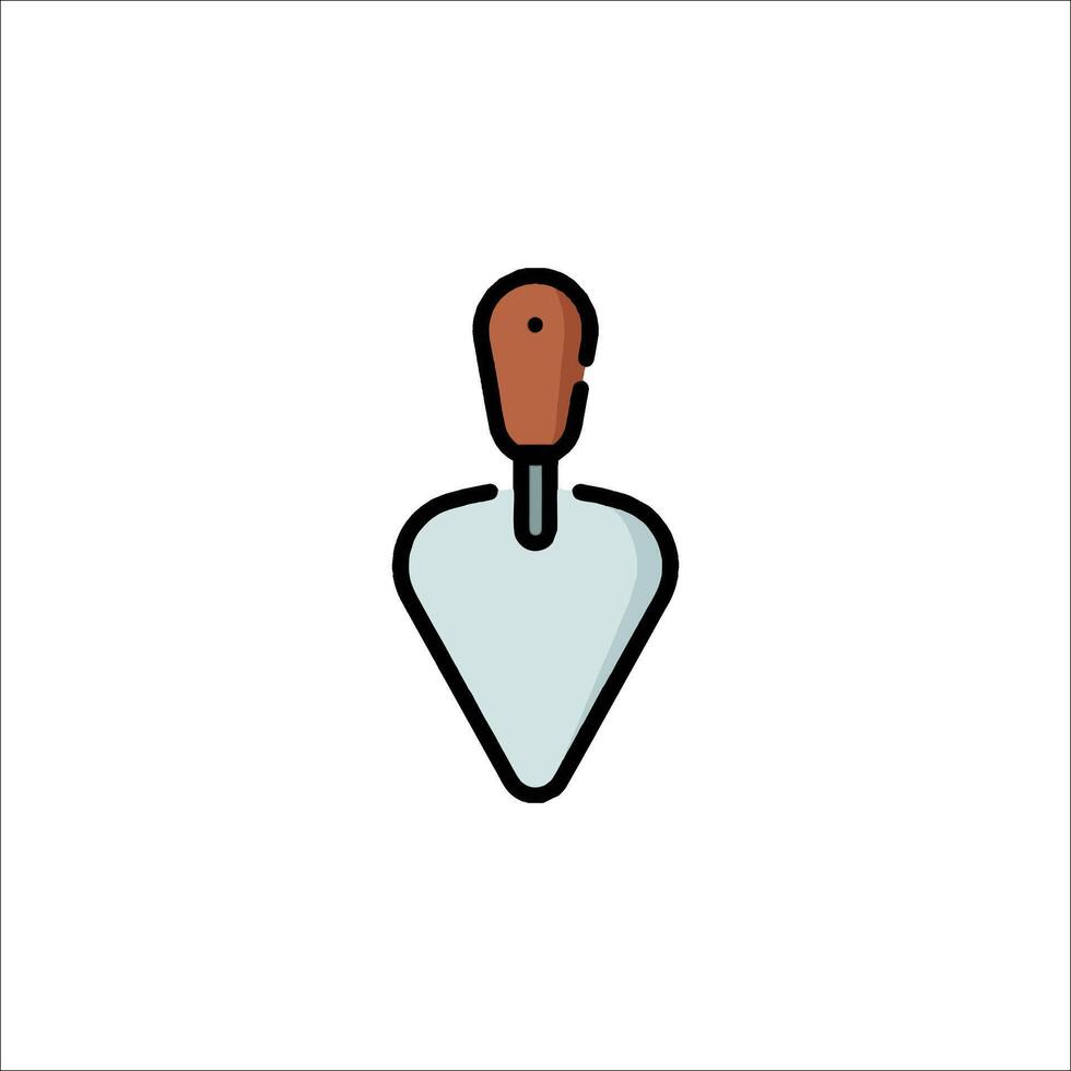 A shovel with a handle on it vector
