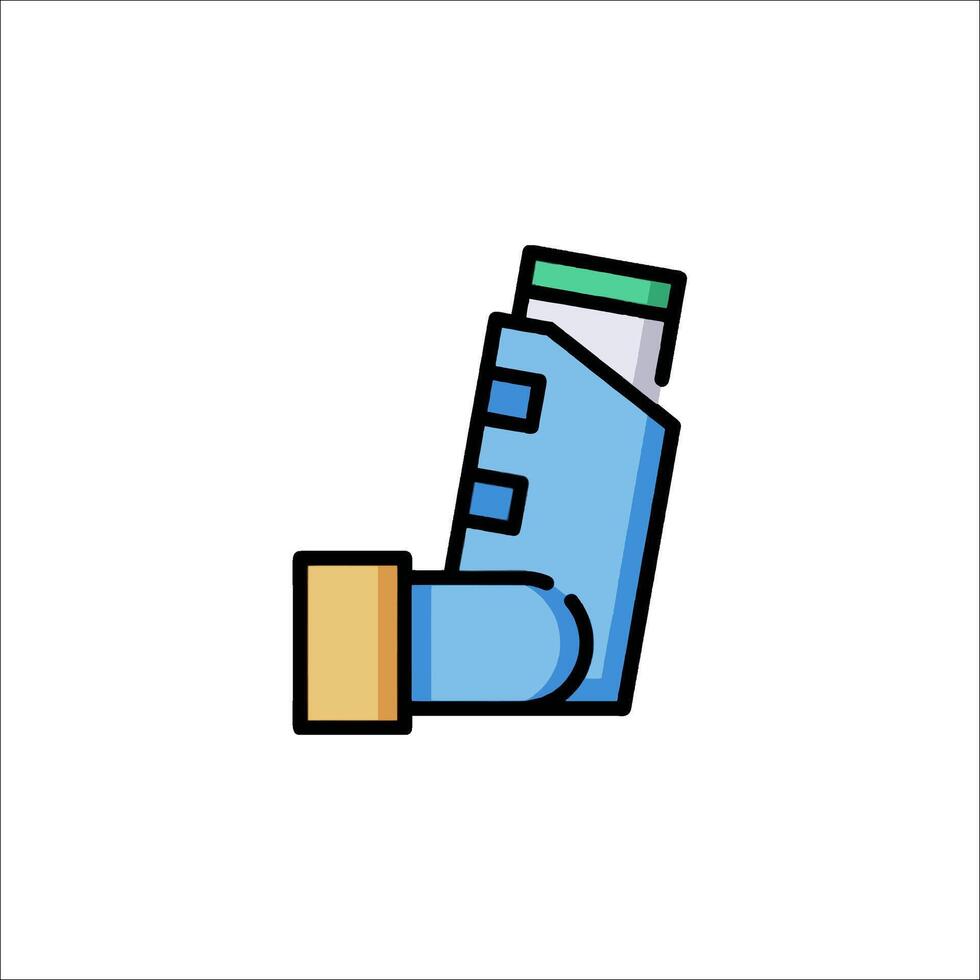 A hand holding a bottle of hand sanitizer vector