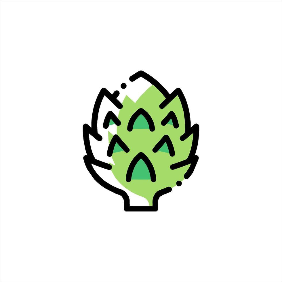 Hop logo design vector