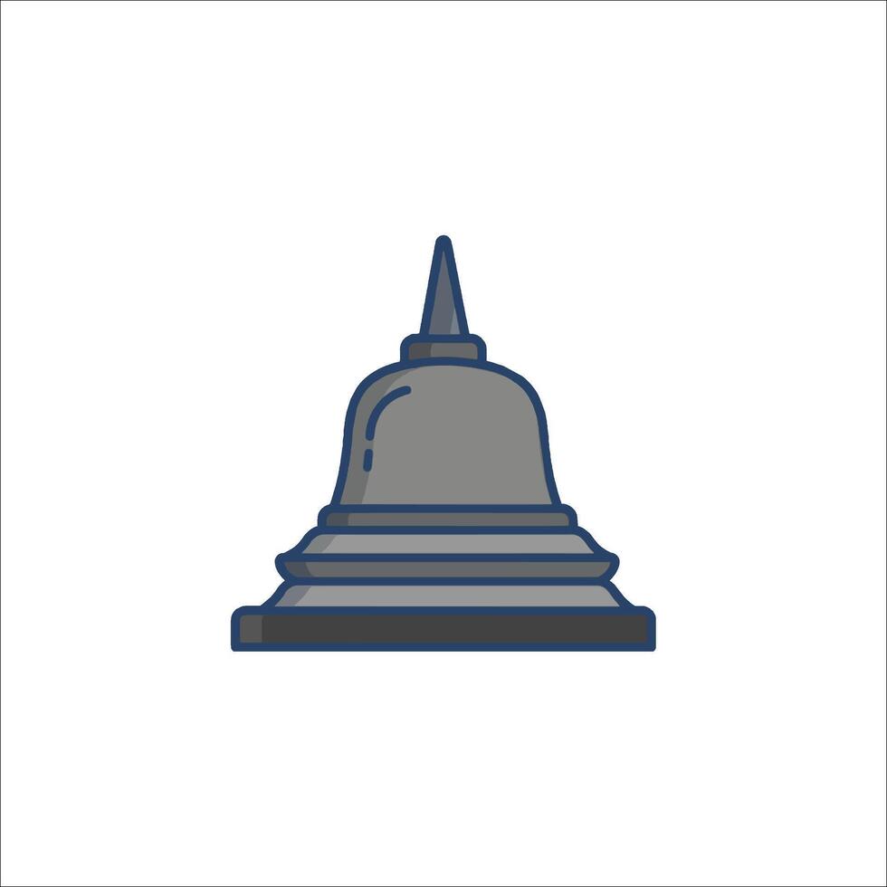 A bell icon on a white background vector