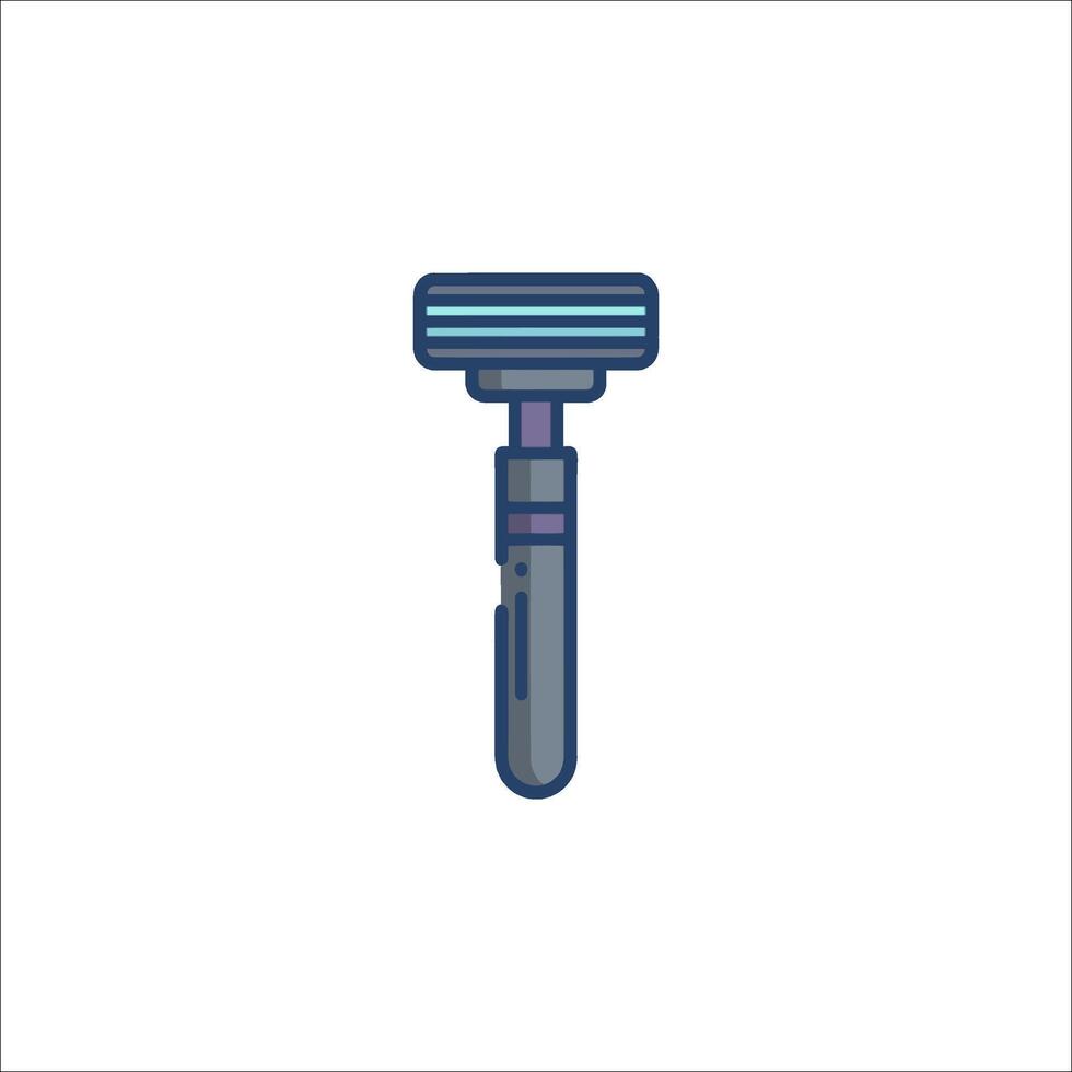 A razor on a white background vector