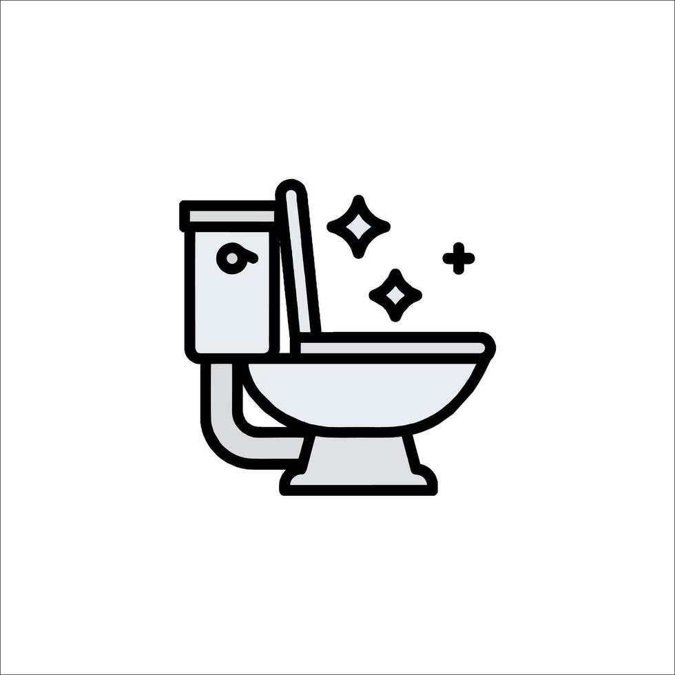 Toilet icon illustration vector