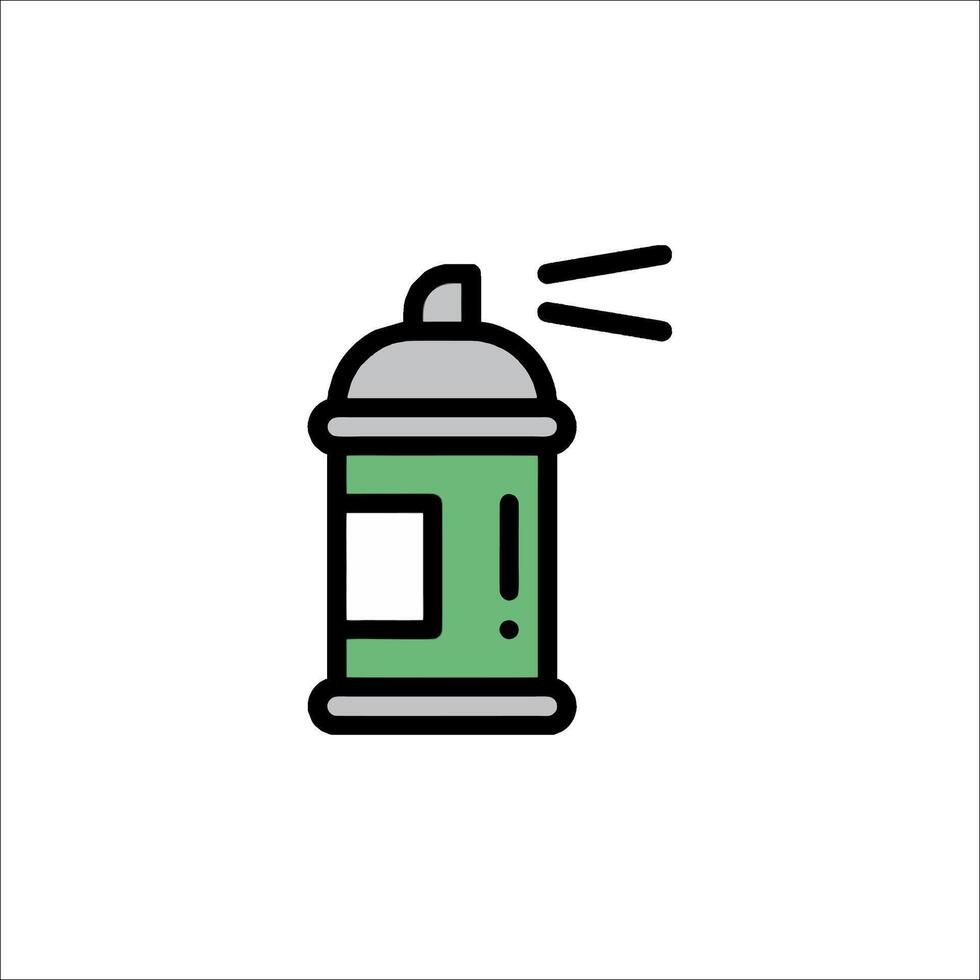 Spray can icon illustration vector
