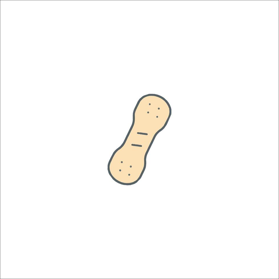 A bandage on a white background vector