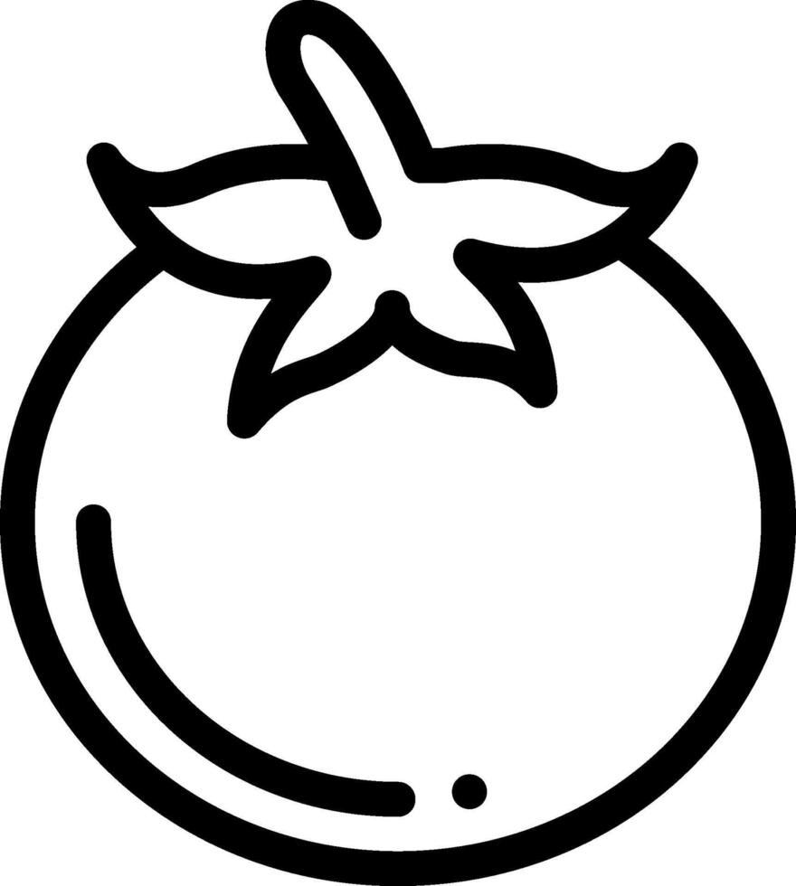 Tomato icon illustration vector