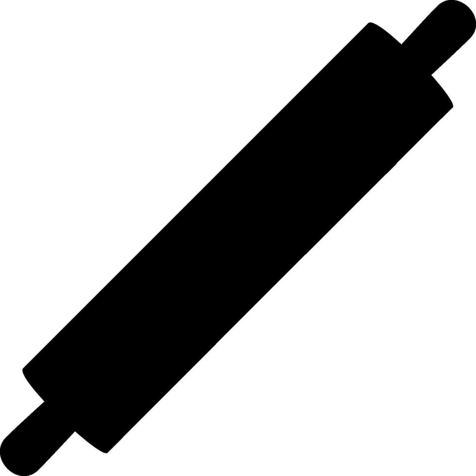 A rolling pin icon on a white background vector