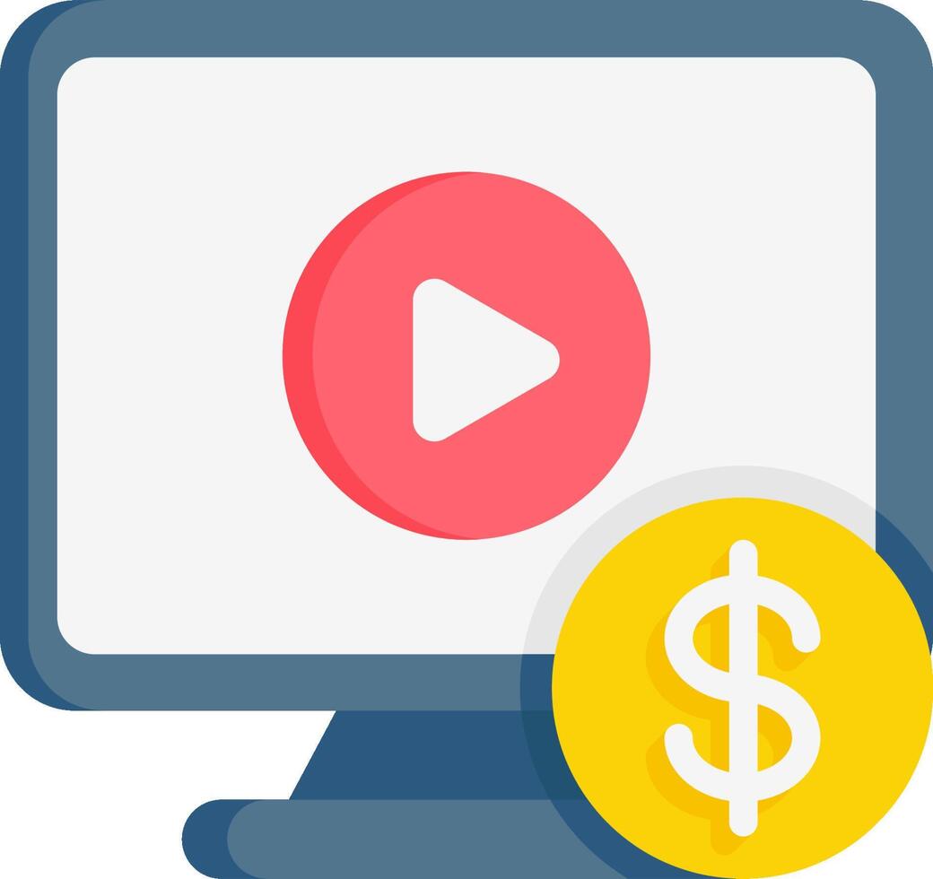 How to make money with youtube vector