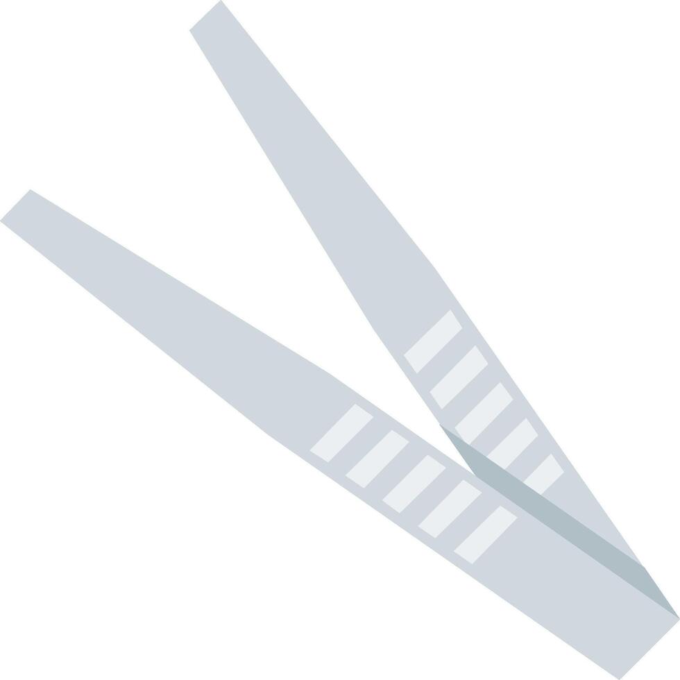 Two scissors on a white background vector