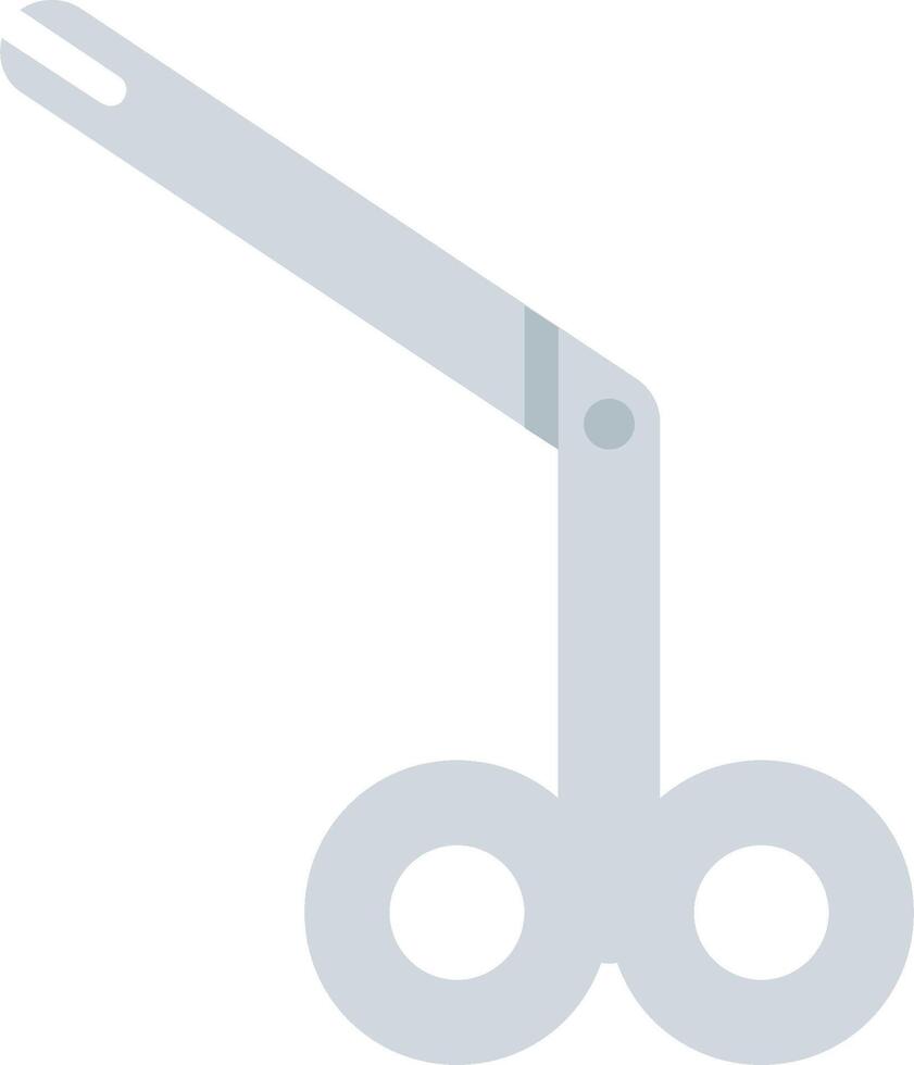 A pair of scissors on a white background vector
