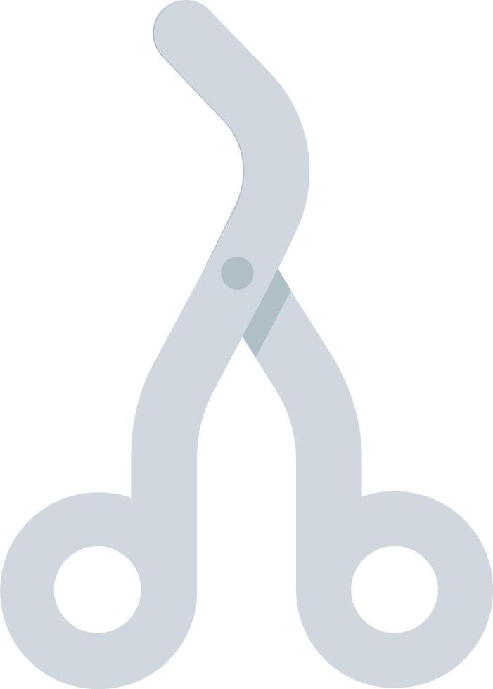 A pair of scissors on a white background vector