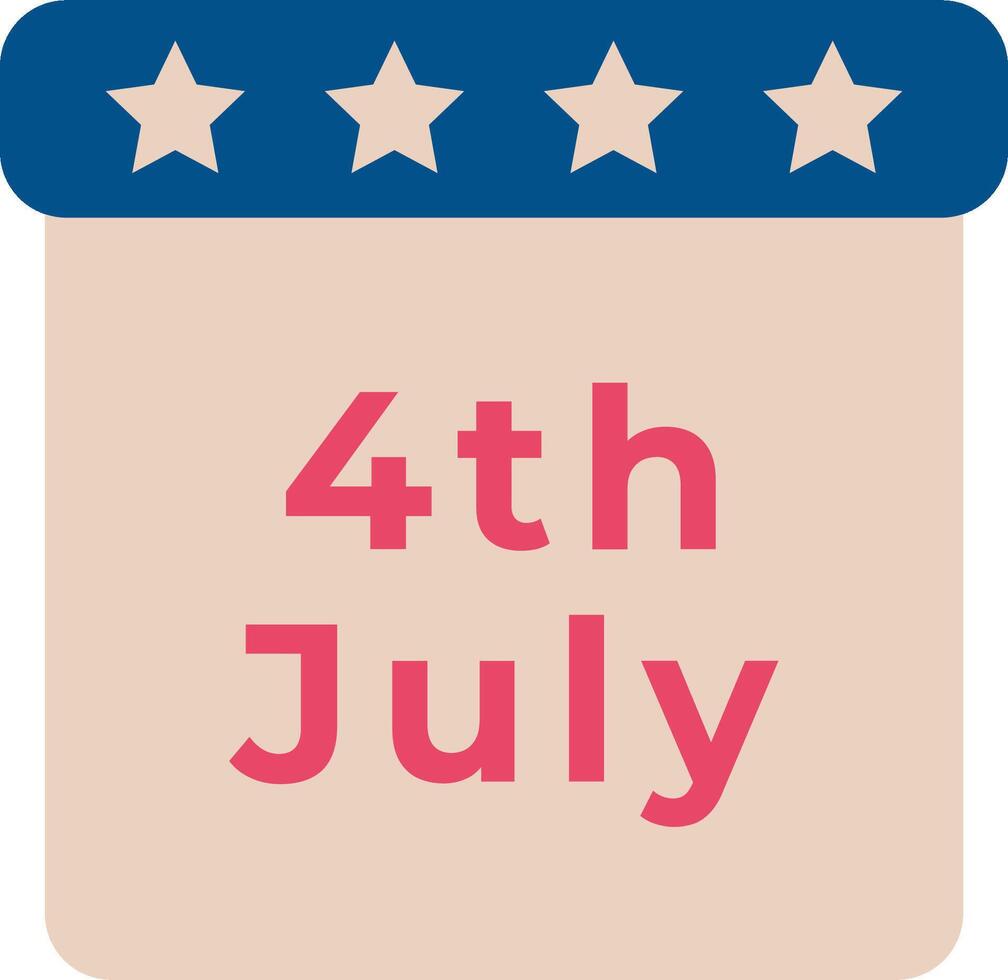 4th of july clipart vector