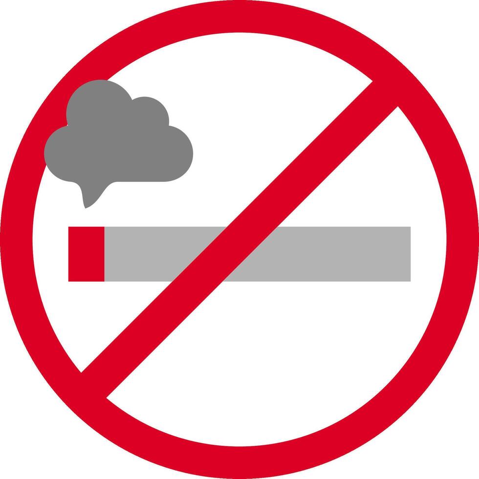 No smoking sign vector