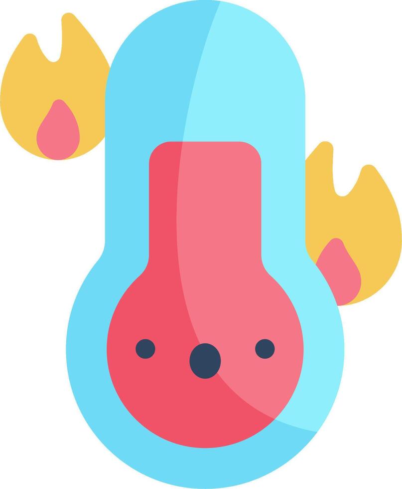 A cartoon character with a hot dog in its mouth vector