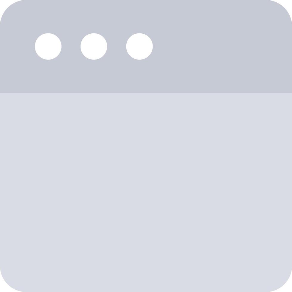 A white square with four dots on it vector