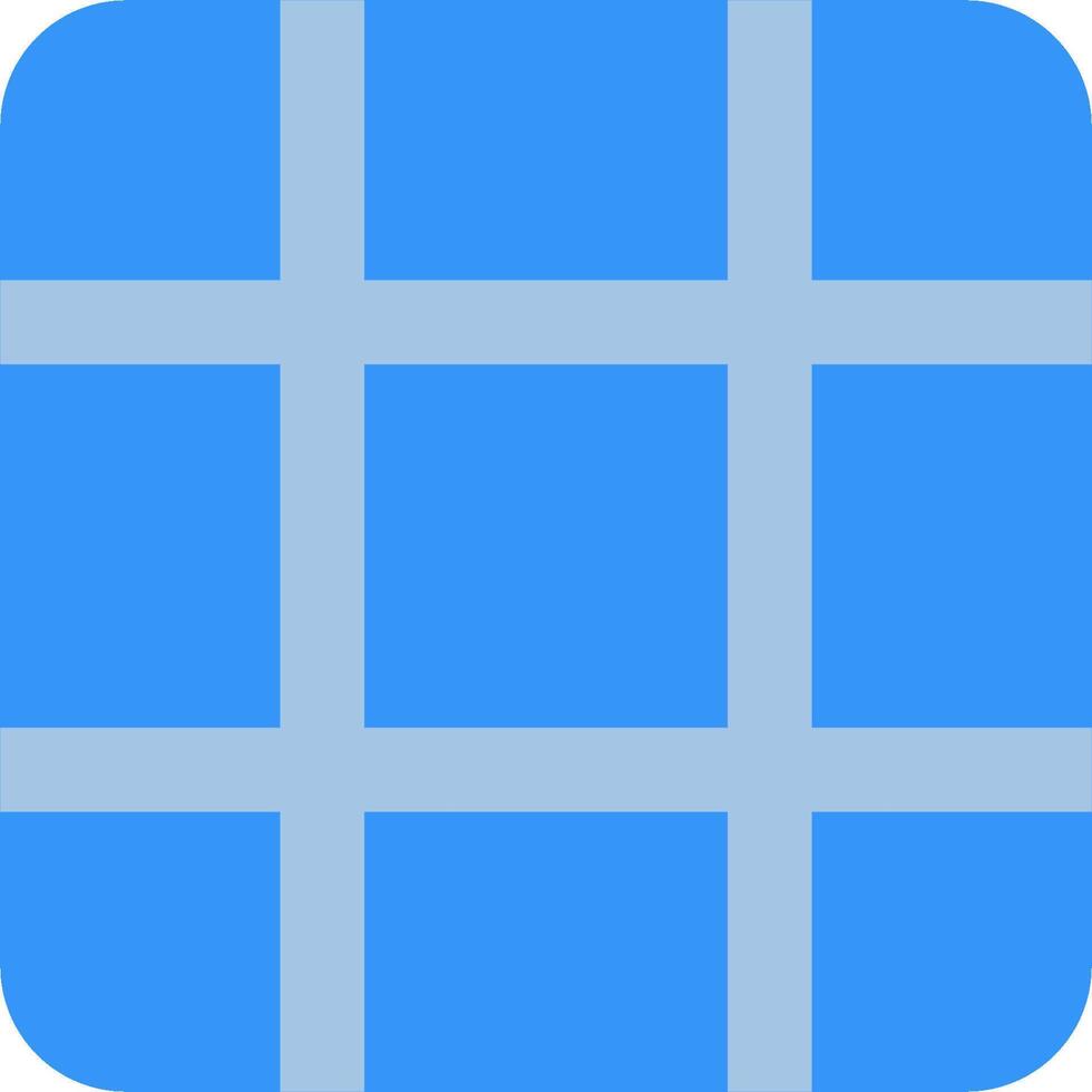 A square with blue squares on it vector