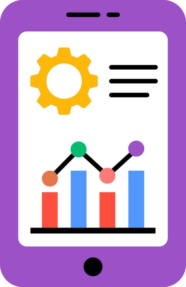 Mobile app development company in india vector