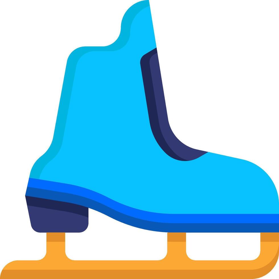 Ice skate icon illustration vector