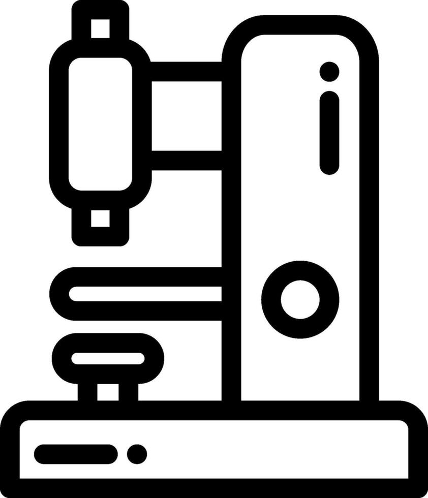 Microscope icon illustration vector