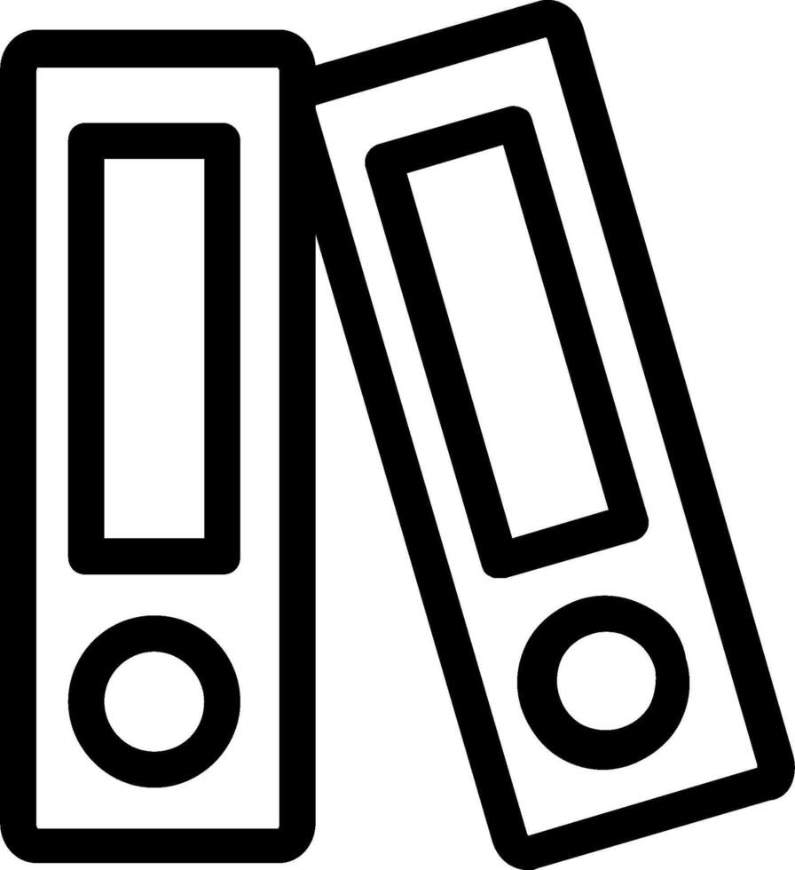 File folder icon vector