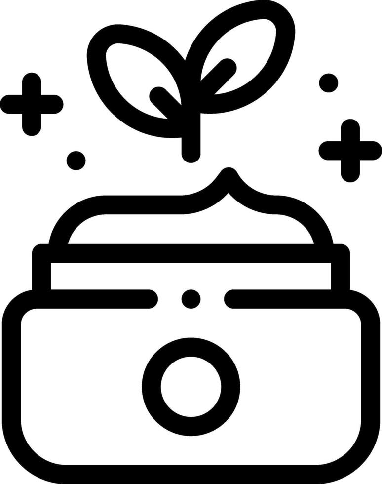A black and white image of a camera with a plant growing out of it vector