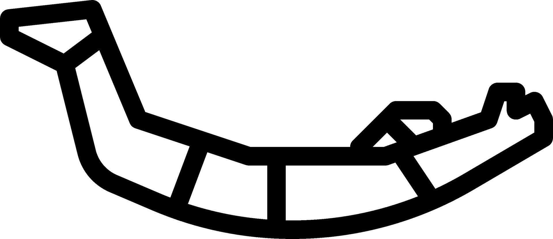 A black and white drawing of a boat vector