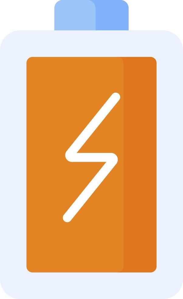 A battery icon with the letter s vector