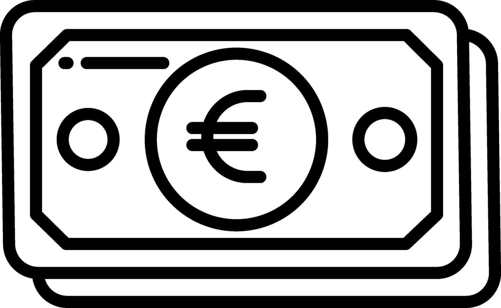 Money clipart euro currency icon vector