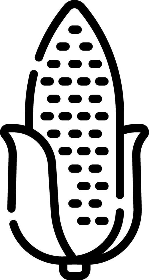 Corn ear icon illustration vector