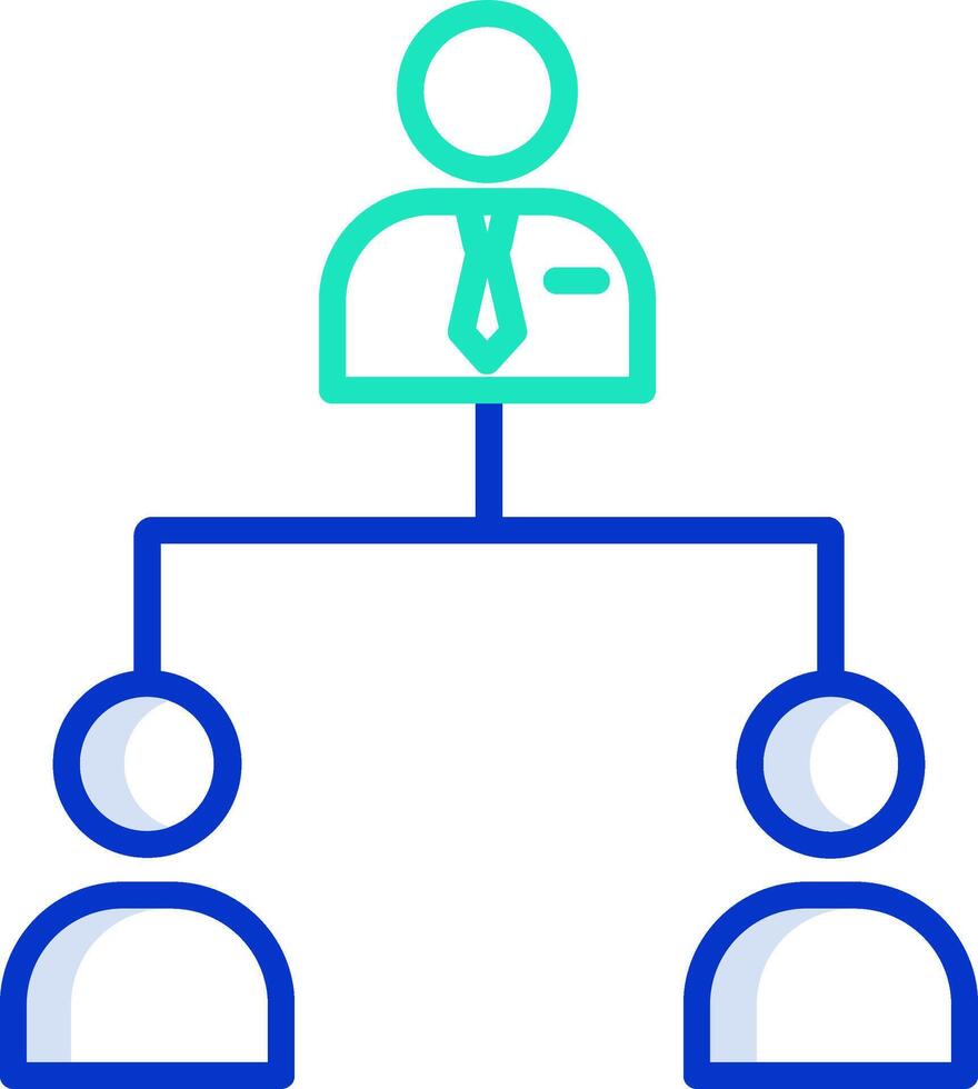 A person is standing on top of a group of people vector