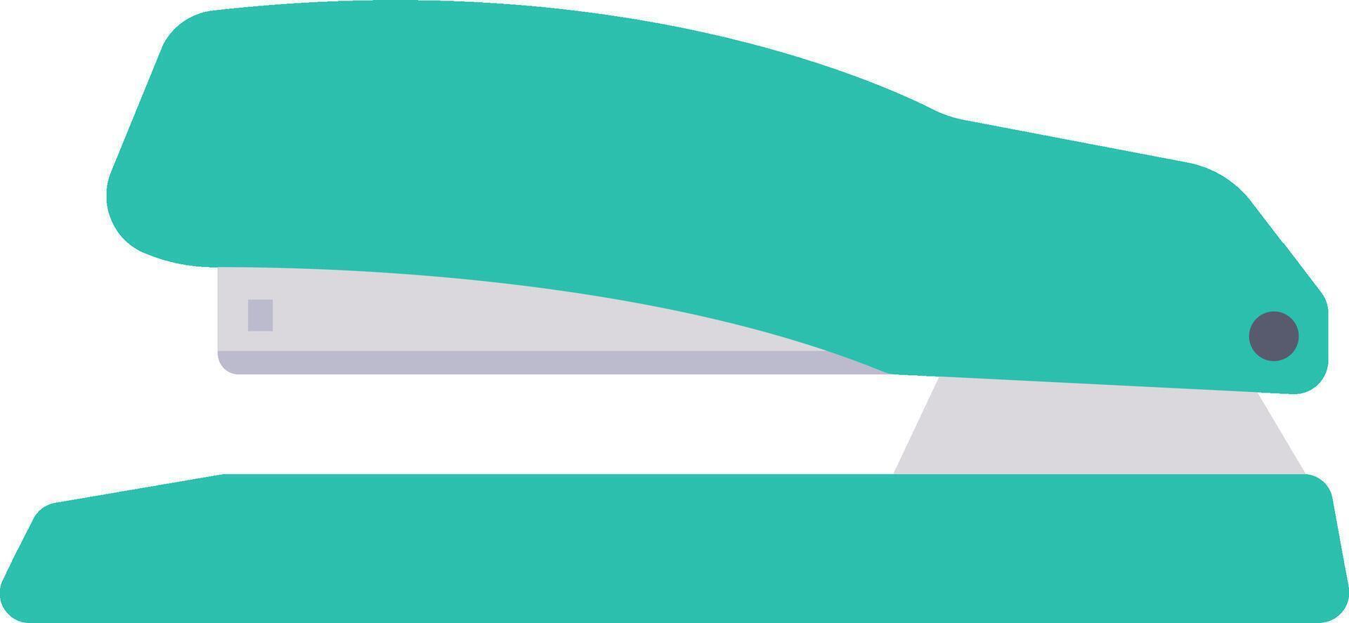 A stapler on a white background vector
