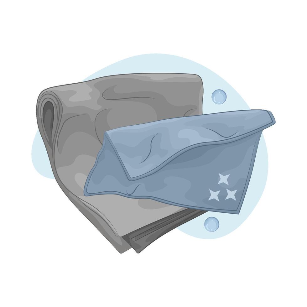 bubble and wipe vector