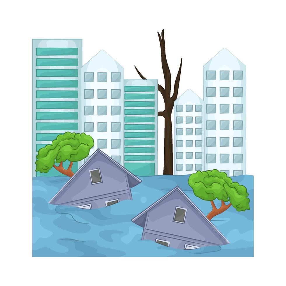 Flooding and infrastructure damage vector