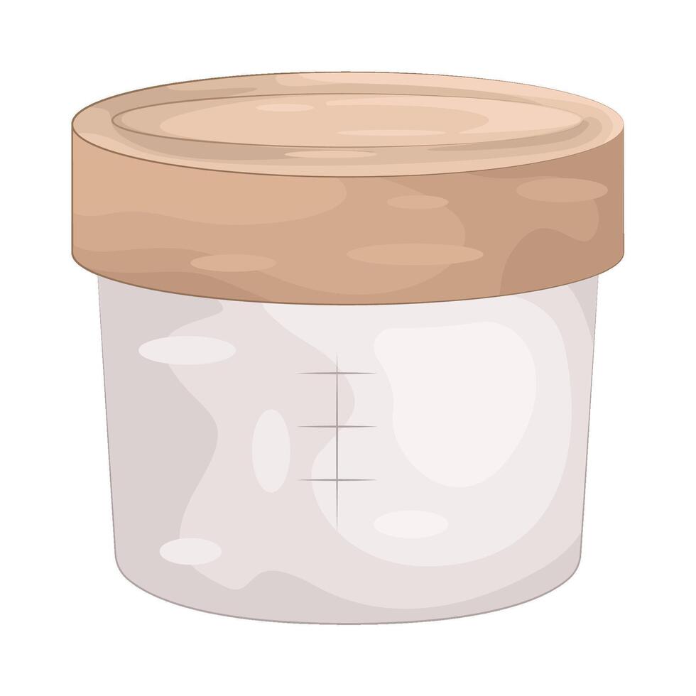 Illustration of Baby Food Jar vector