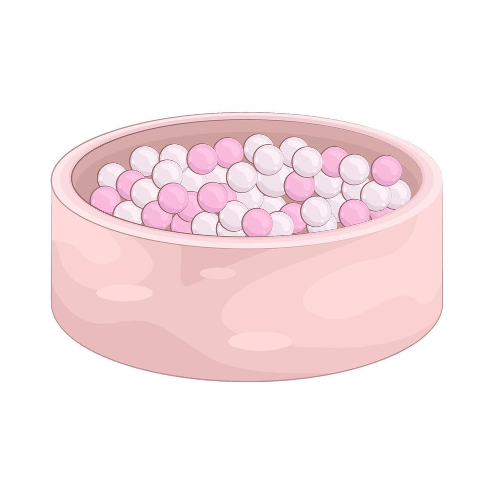 Illustration of Ball Pit vector