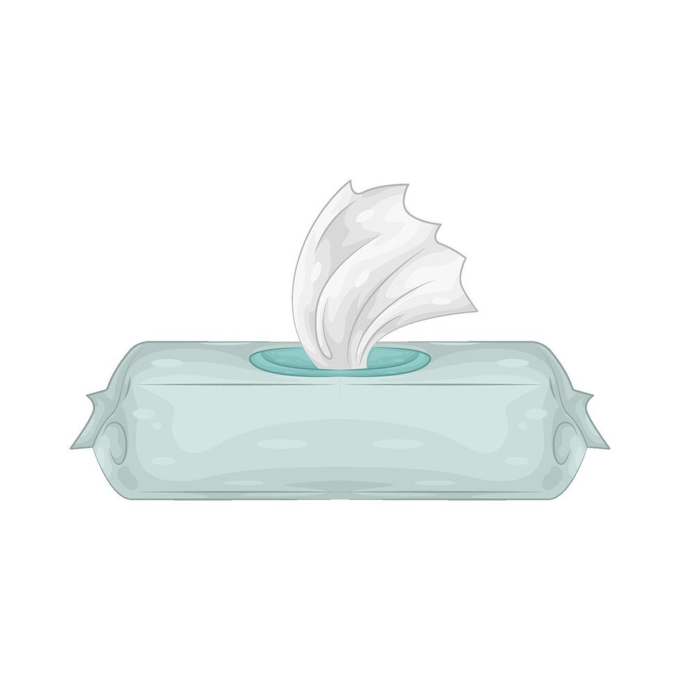 Illustration of Baby Wipes vector