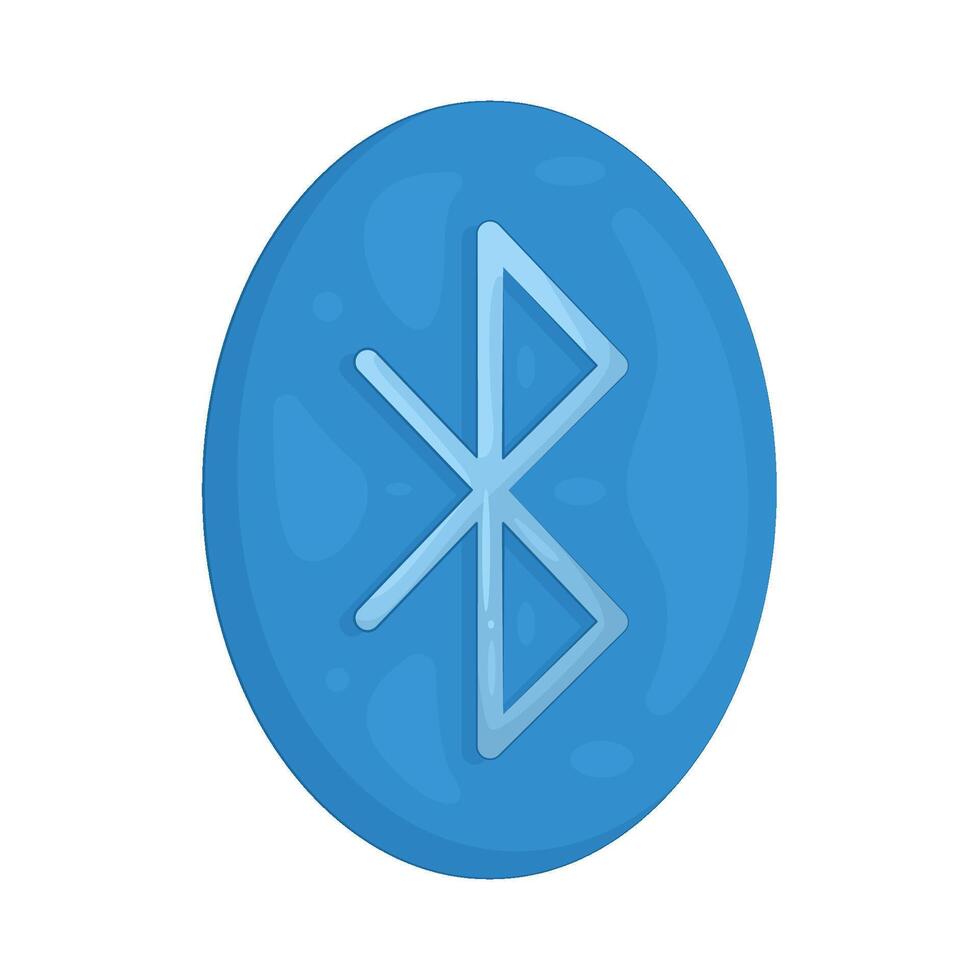 Illustration of Bluetooth vector
